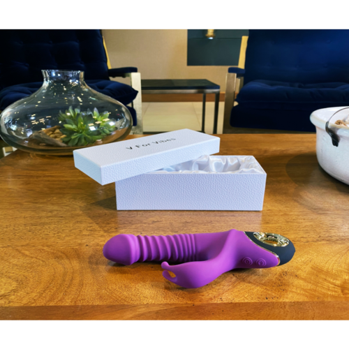 Aphrodite — Vibrateur rechargeable violet